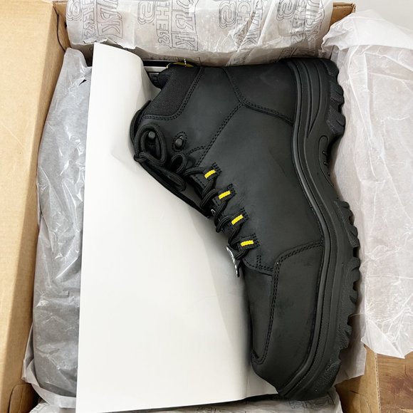 Skechers Black and Yellow Men\'s Boots